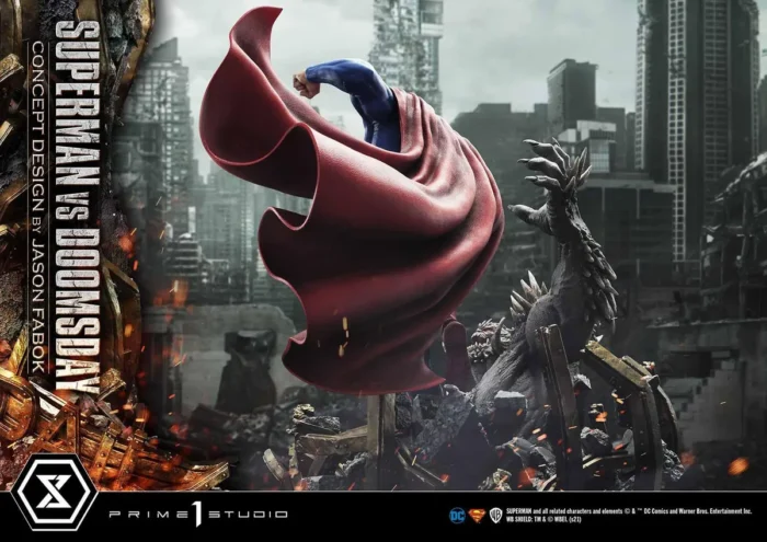 Ultimate Museum Masterline Superman (Comics) Superman VS Doomsday (Concept By Jason Fabok) DX Bonus Version - Görsel 62