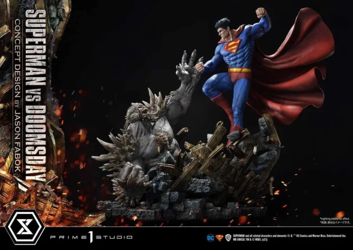 Ultimate Museum Masterline Superman (Comics) Superman VS Doomsday (Concept By Jason Fabok) DX Bonus Version - Görsel 63