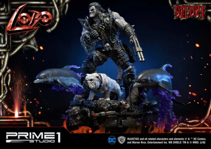 Ultimate Museum Masterline Injustice Lobo DX Version - Görsel 7