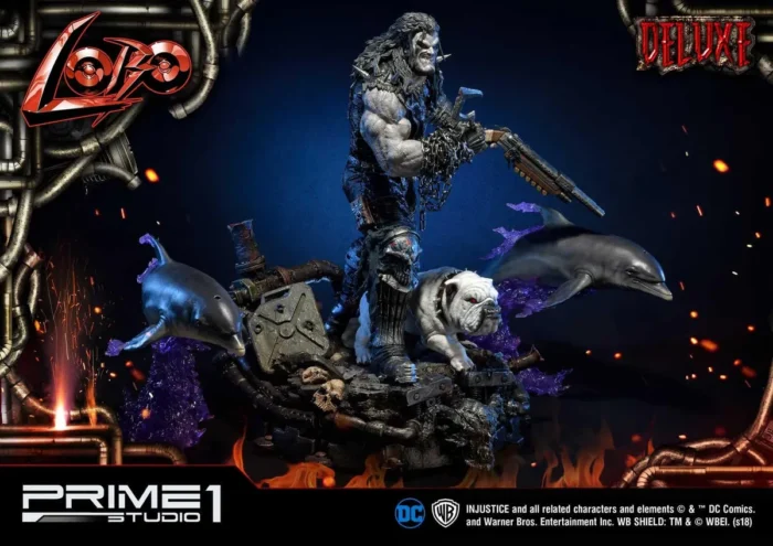 Ultimate Museum Masterline Injustice Lobo DX Version - Görsel 9