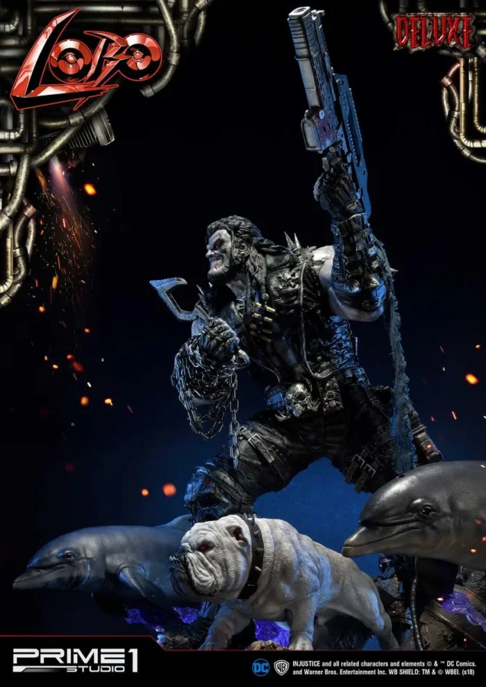 Ultimate Museum Masterline Injustice Lobo DX Version - Görsel 22