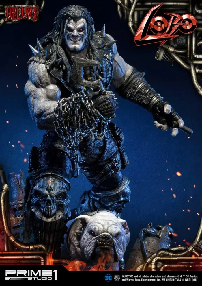 Ultimate Museum Masterline Injustice Lobo DX Version - Görsel 25