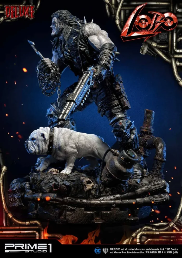 Ultimate Museum Masterline Injustice Lobo DX Version - Görsel 28