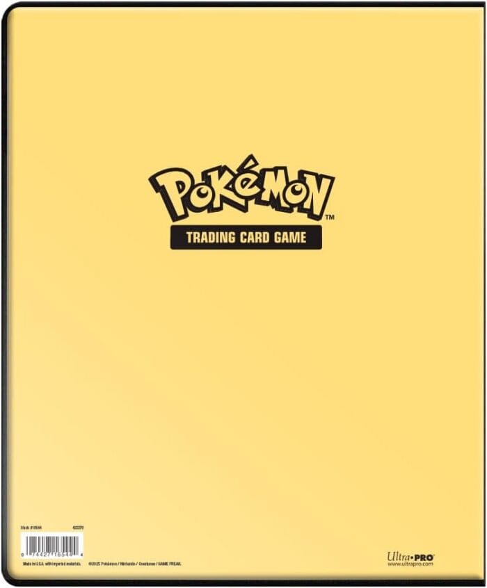 Ultra Pro | Pokemon: Pikachu 9-Pocket Portfolio | Trading Card Game Binder - Görsel 3