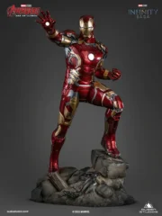 Avengers: Age Of Ultron Iron Man Mark 43 Statue - Görsel 6