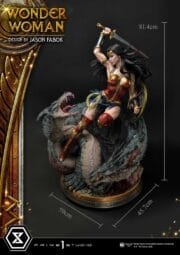 Wonder Woman VS Hydra 1:3 Scale Statue - Görsel 13