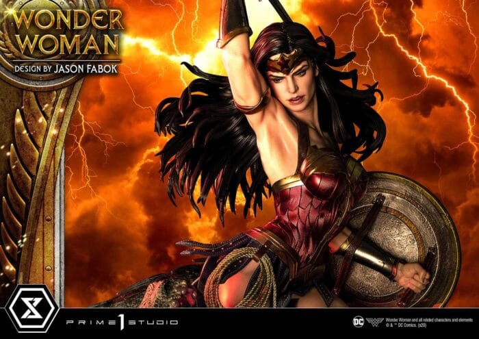 Wonder Woman VS Hydra 1:3 Scale Statue - Görsel 7
