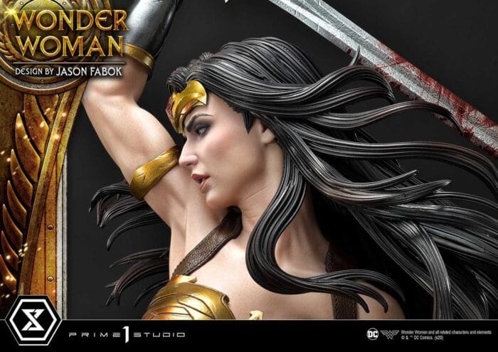 Wonder Woman VS Hydra 1:3 Scale Statue - Görsel 3