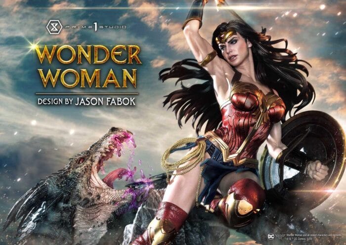 Wonder Woman VS Hydra 1:3 Scale Statue - Görsel 2