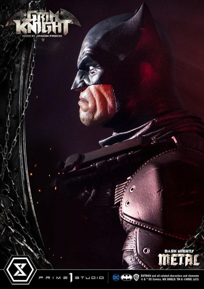 The Grim Knight (Jason Fabok) 1:3 Statue - Görsel 12