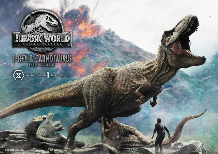Legacy Museum Collection Jurassic World: Fallen Kingdom (Film) Tyrannosaurus-Rex & Carnotaurus 1/15 scale Deluxe Version - Görsel 2