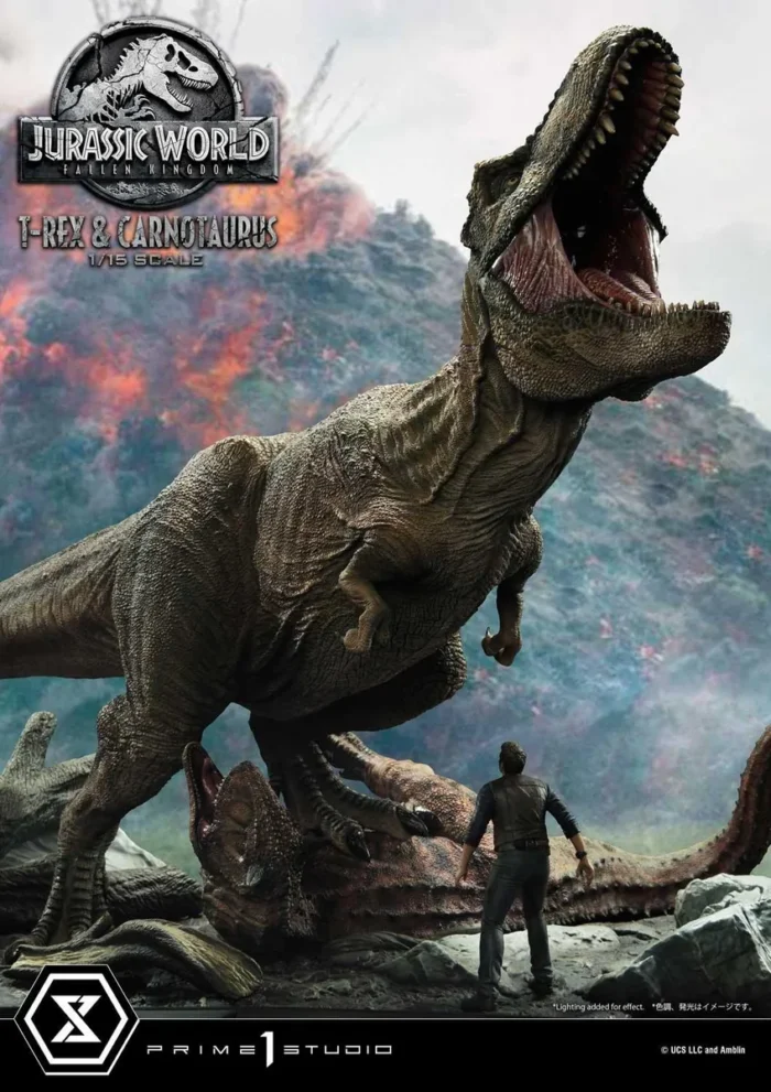 Legacy Museum Collection Jurassic World: Fallen Kingdom (Film) Tyrannosaurus-Rex & Carnotaurus 1/15 scale Deluxe Version - Görsel 33