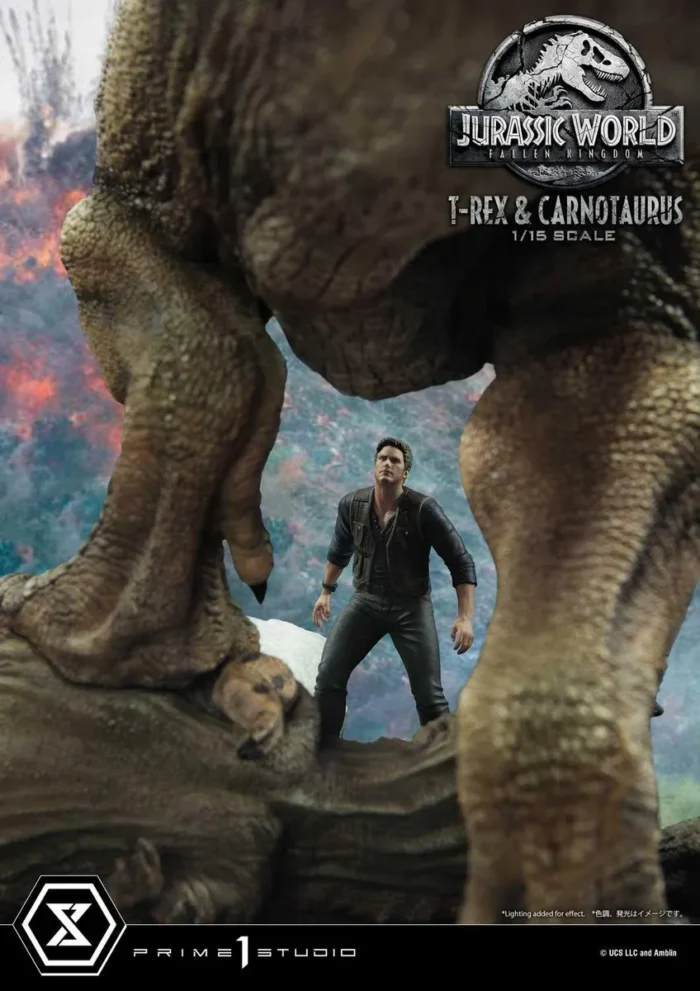 Legacy Museum Collection Jurassic World: Fallen Kingdom (Film) Tyrannosaurus-Rex & Carnotaurus 1/15 scale Deluxe Version - Görsel 23