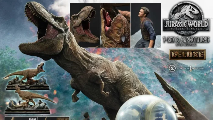 Legacy Museum Collection Jurassic World: Fallen Kingdom (Film) Tyrannosaurus-Rex & Carnotaurus 1/15 scale Deluxe Version - Görsel 27