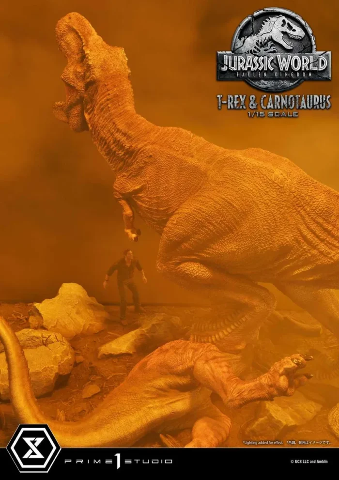 Legacy Museum Collection Jurassic World: Fallen Kingdom (Film) Tyrannosaurus-Rex & Carnotaurus 1/15 scale Deluxe Version - Görsel 24