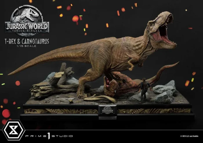 Legacy Museum Collection Jurassic World: Fallen Kingdom (Film) Tyrannosaurus-Rex & Carnotaurus 1/15 scale Deluxe Version - Görsel 18