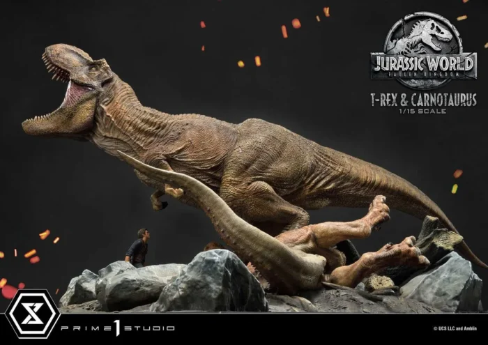 Legacy Museum Collection Jurassic World: Fallen Kingdom (Film) Tyrannosaurus-Rex & Carnotaurus 1/15 scale Deluxe Version - Görsel 10
