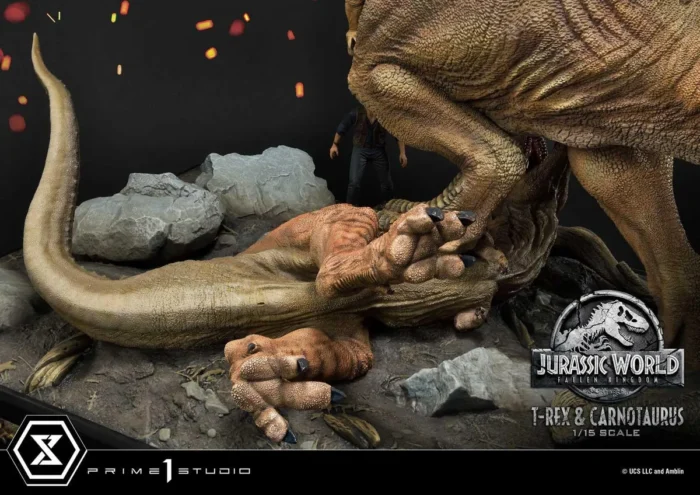Legacy Museum Collection Jurassic World: Fallen Kingdom (Film) Tyrannosaurus-Rex & Carnotaurus 1/15 scale Deluxe Version - Görsel 32
