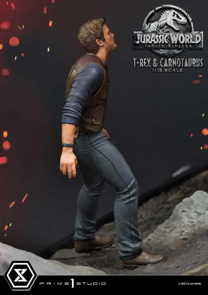 Legacy Museum Collection Jurassic World: Fallen Kingdom (Film) Tyrannosaurus-Rex & Carnotaurus 1/15 scale Deluxe Version - Görsel 21