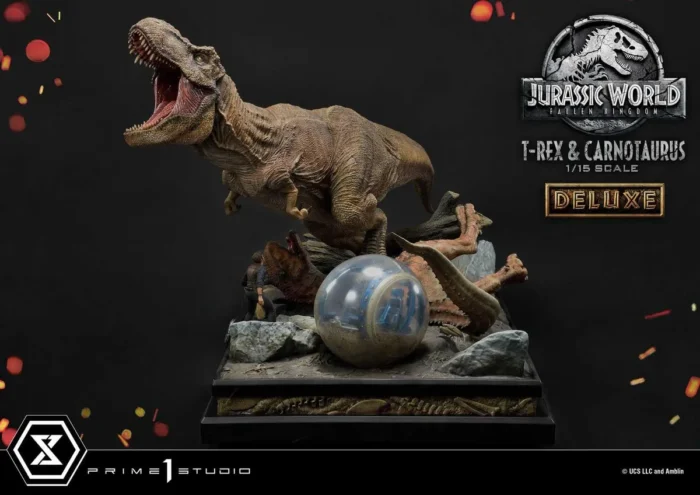 Legacy Museum Collection Jurassic World: Fallen Kingdom (Film) Tyrannosaurus-Rex & Carnotaurus 1/15 scale Deluxe Version - Görsel 22