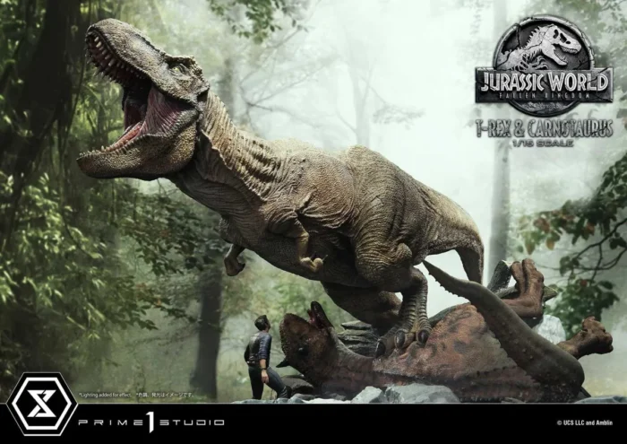 Legacy Museum Collection Jurassic World: Fallen Kingdom (Film) Tyrannosaurus-Rex & Carnotaurus 1/15 scale Deluxe Version - Görsel 8