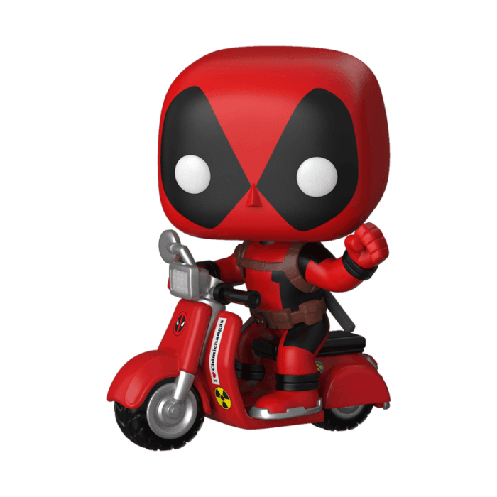 Deadpool on Scooter POP Figure - Görsel 2