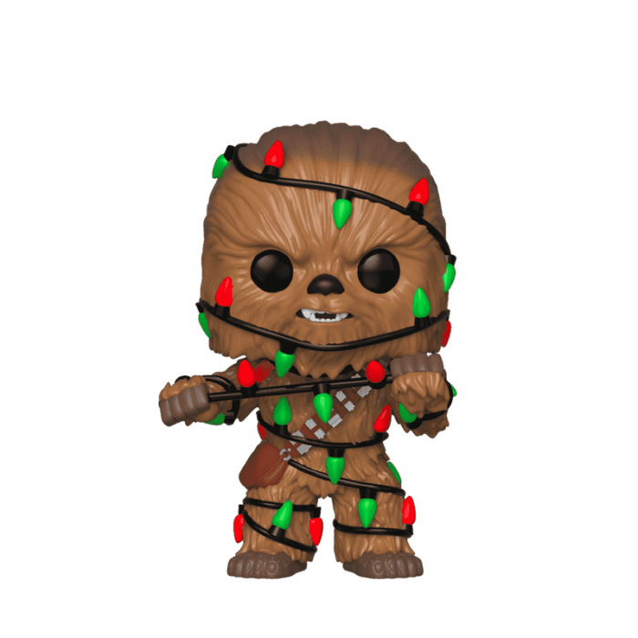 Star Wars Chewbacca with Lights Holiday POP Figure - Görsel 2