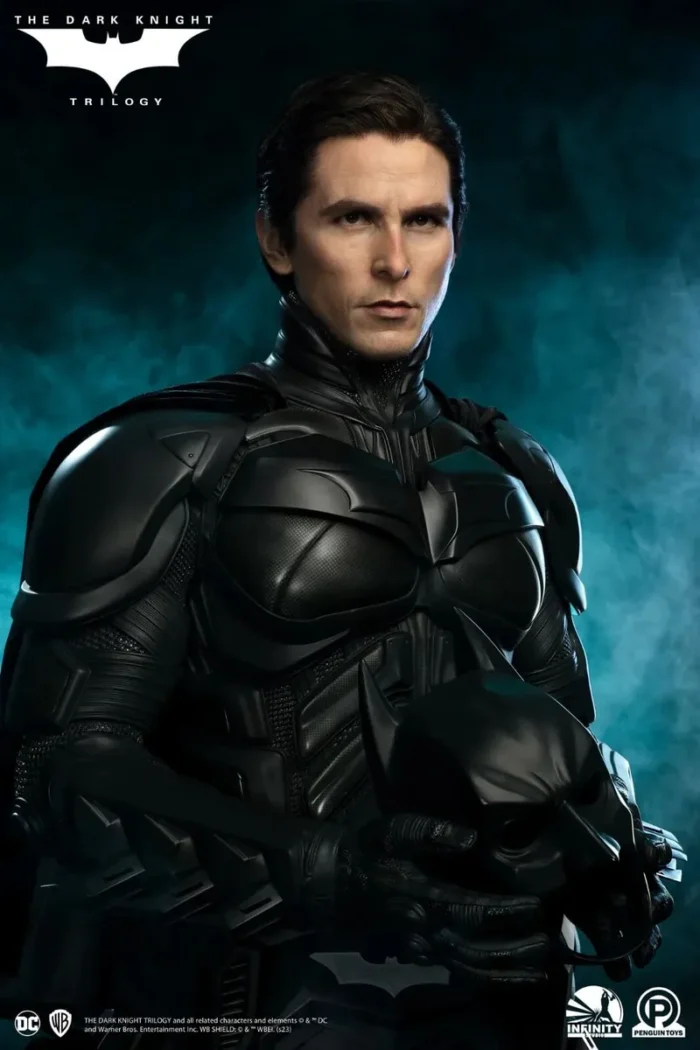 DC Comics: The Dark Knight Trilogy Batman Life Size Bust - Görsel 14