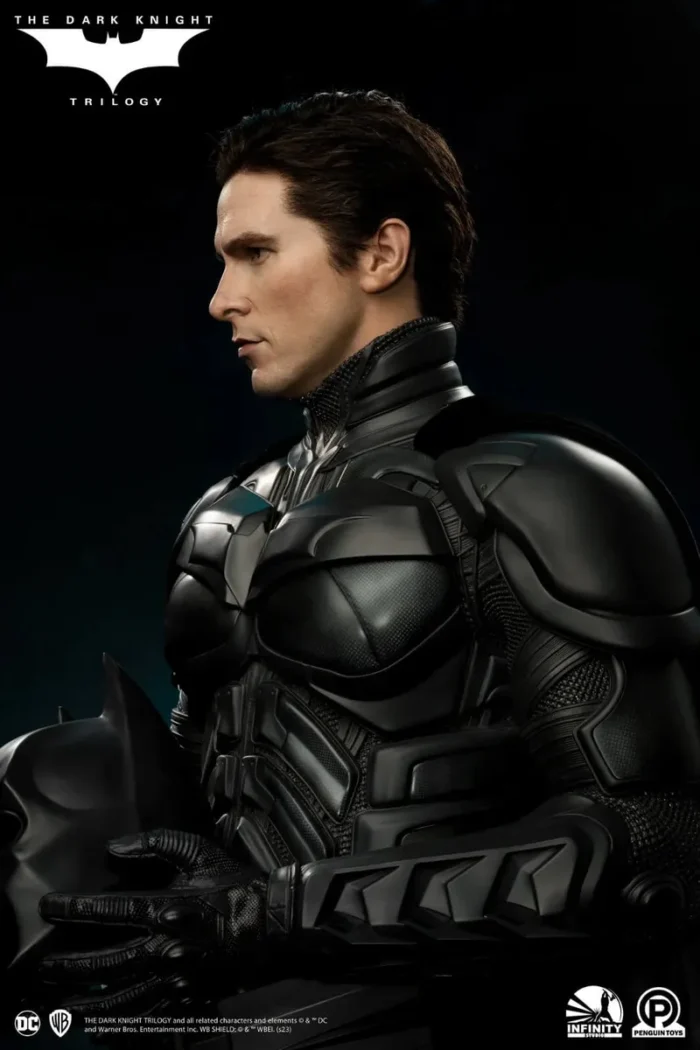 DC Comics: The Dark Knight Trilogy Batman Life Size Bust - Görsel 22