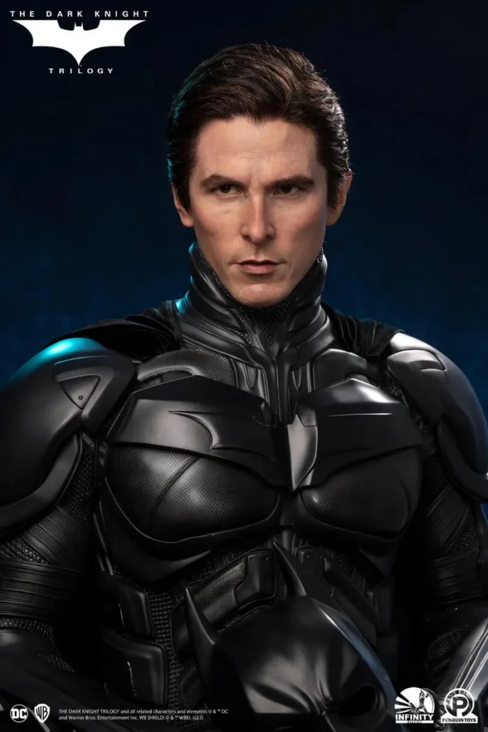 DC Comics: The Dark Knight Trilogy Batman Life Size Bust - Görsel 8