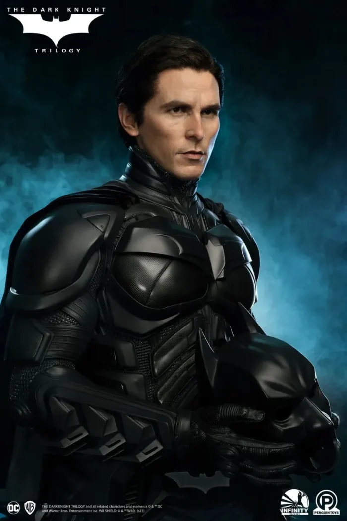 DC Comics: The Dark Knight Trilogy Batman Life Size Bust - Görsel 16