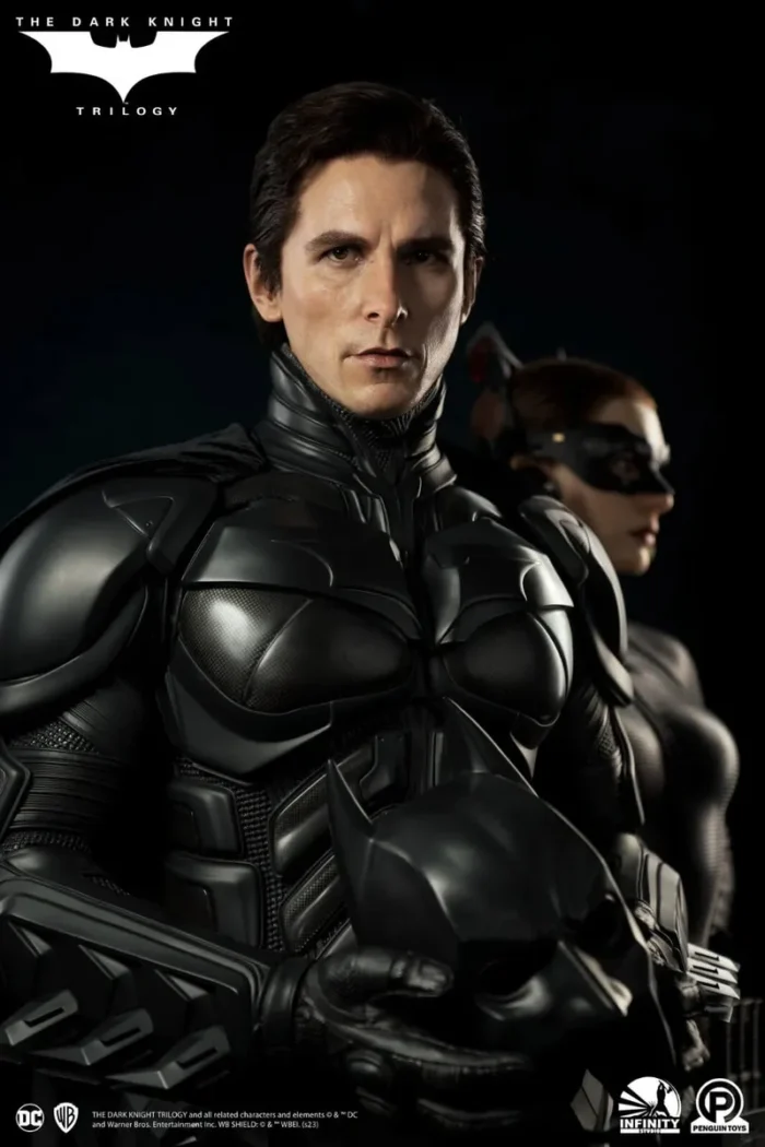 DC Comics: The Dark Knight Trilogy Batman Life Size Bust - Görsel 12