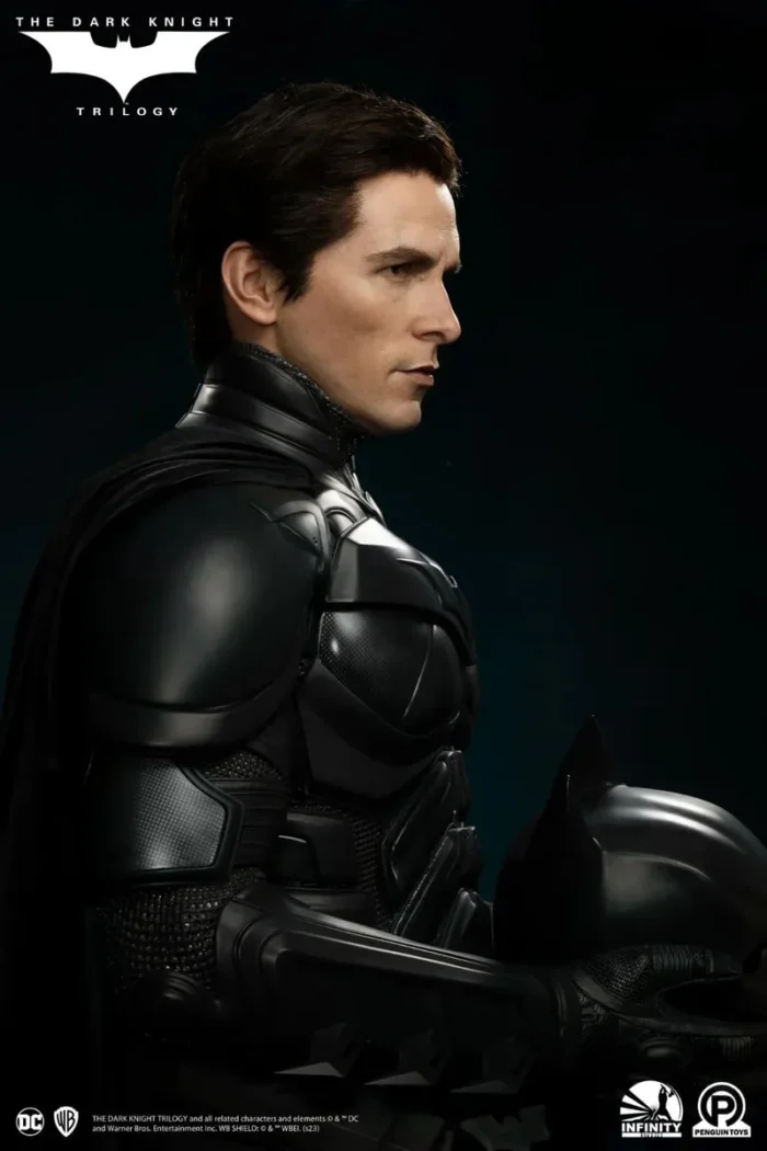 DC Comics: The Dark Knight Trilogy Batman Life Size Bust - Görsel 13