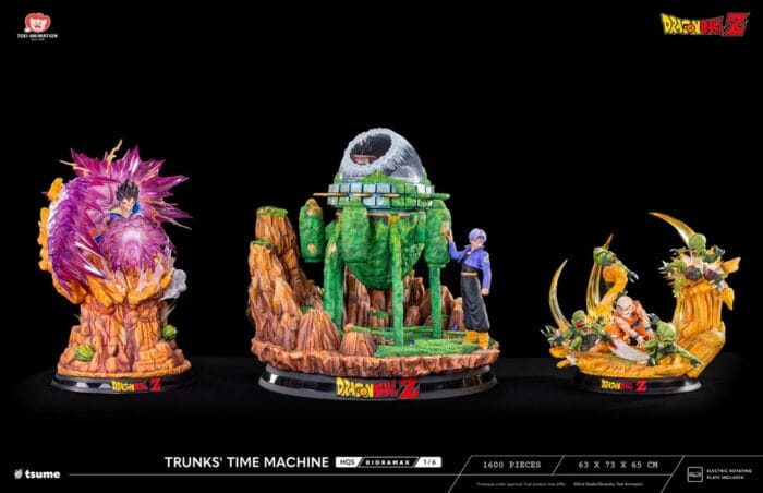 TSUME HQS Dioramax 1/6 Trunks Time Machine - Görsel 6