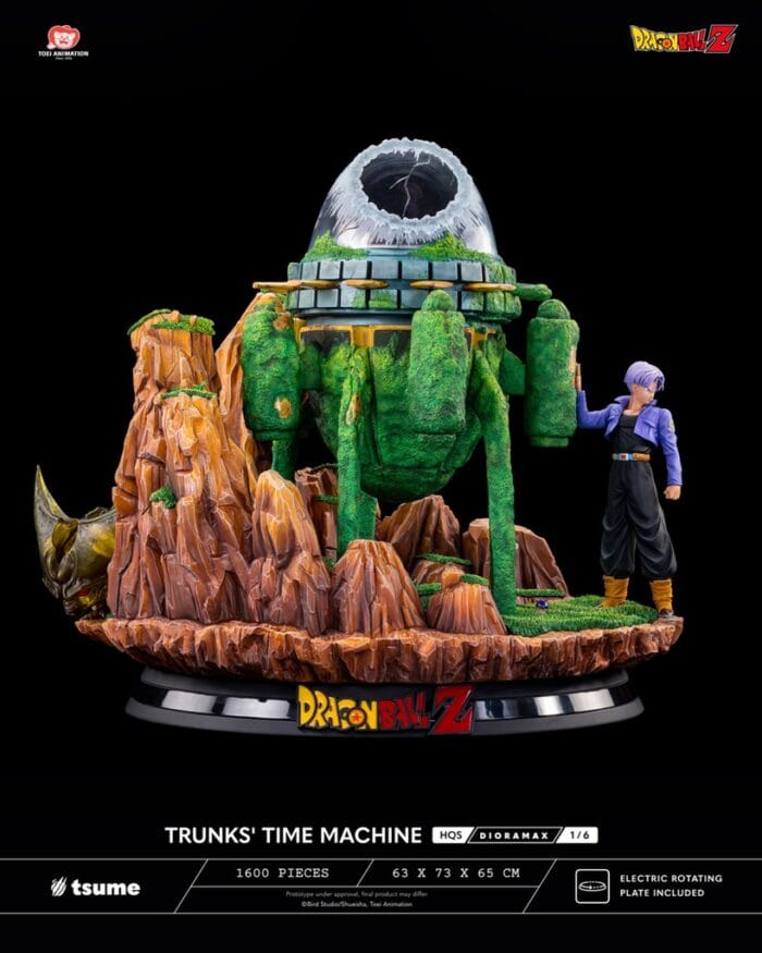 TSUME HQS Dioramax 1/6 Trunks Time Machine - Görsel 10