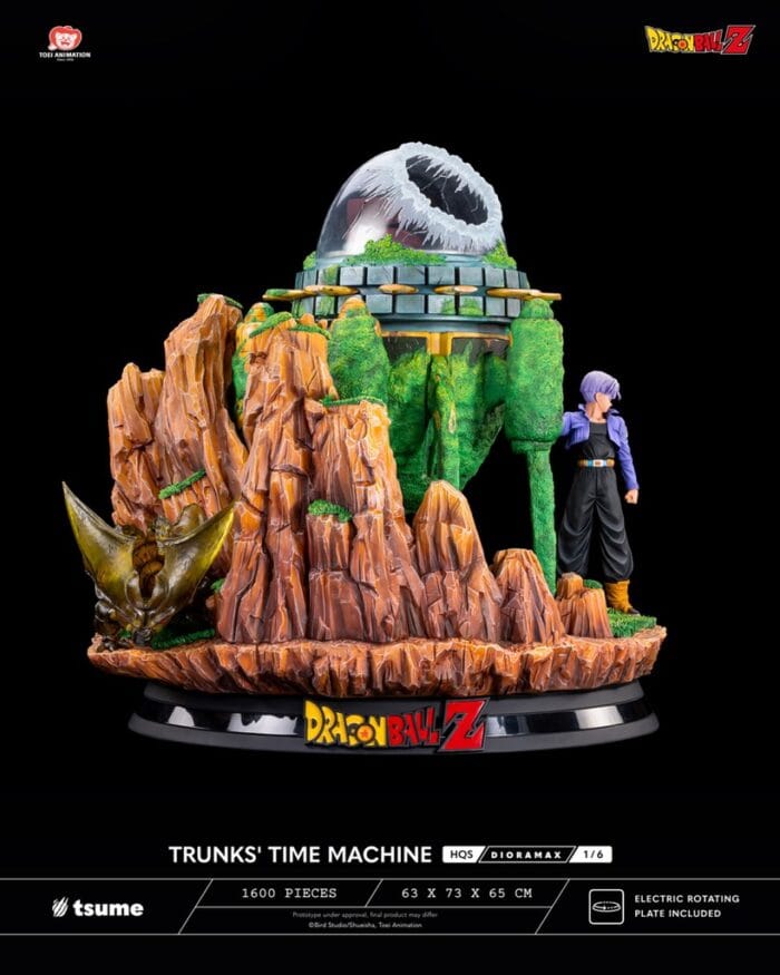 TSUME HQS Dioramax 1/6 Trunks Time Machine - Görsel 11